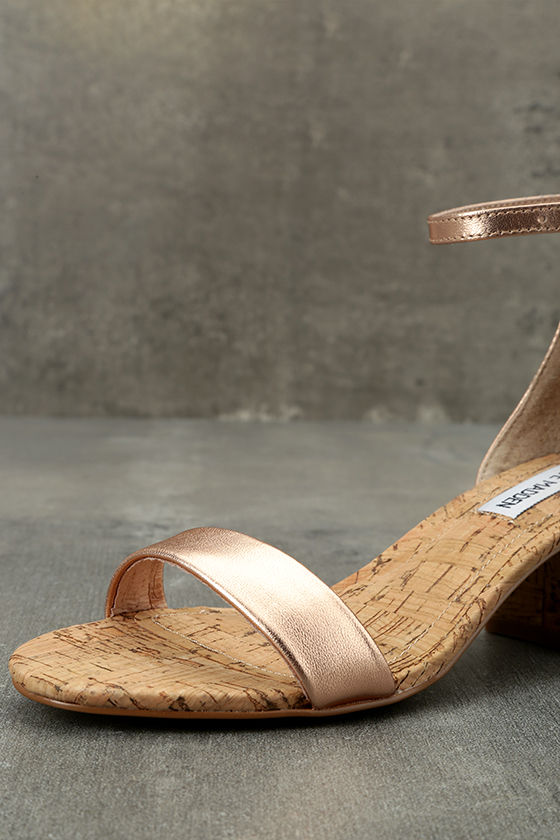 cork heels steve madden