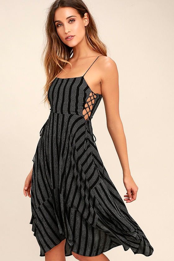 dress shoelaces 52 black striped dress midi dress lace up dress handkerchief dress 52 00 dress shoelaces 52 black striped dress midi dress lace up dress handkerchief dress 52 00