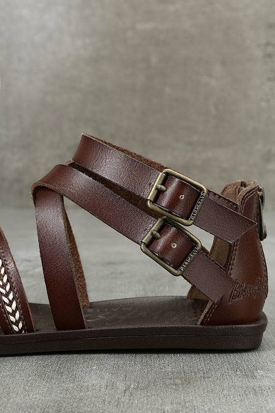 chocolate brown gladiator sandals