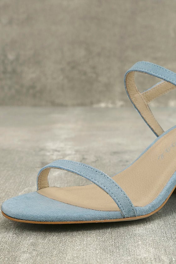dusty blue heels