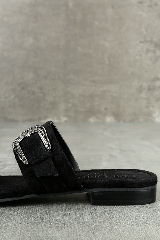 beach by matisse black sandals