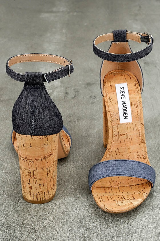 cork heels steve madden