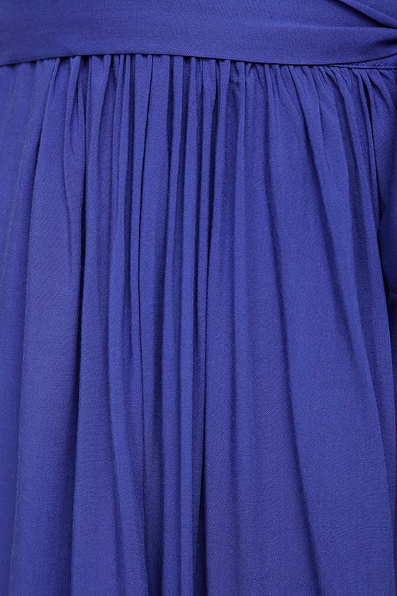 blue wrap maxi
