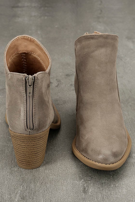 taupe booties target