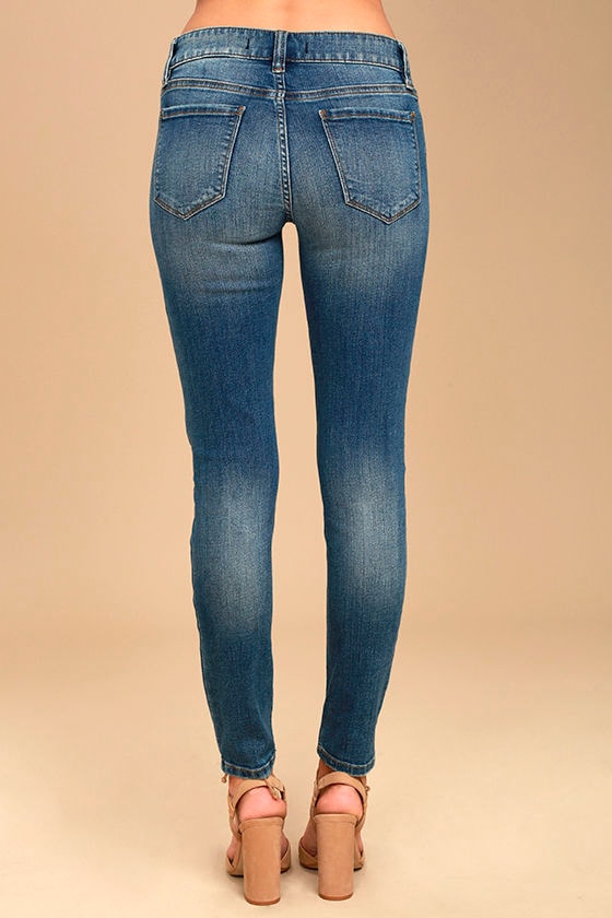 medium wash jeans