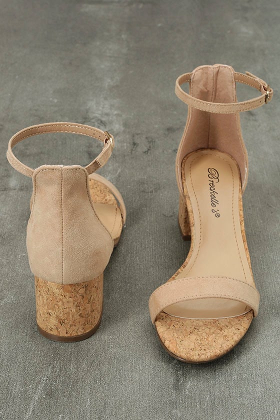 target cork heels