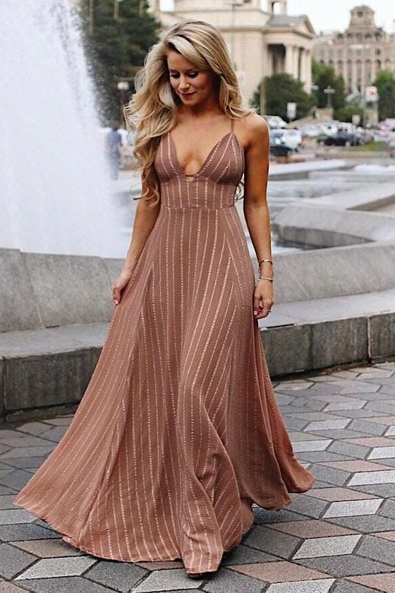 brown gown design