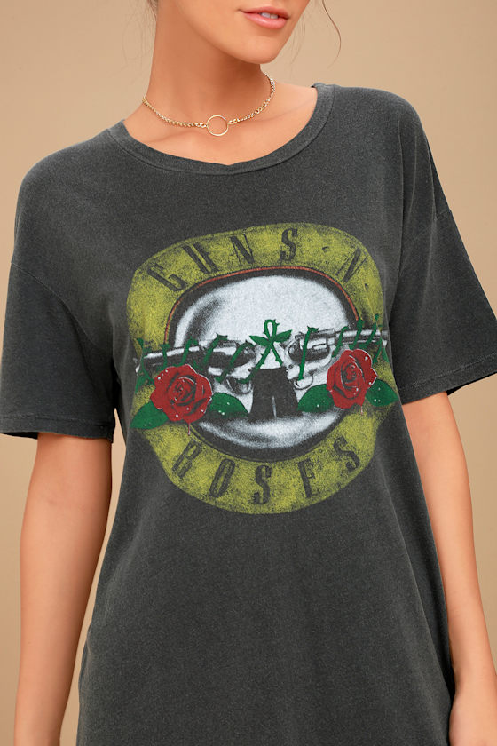 Daydreamer Guns N' Roses TShirt Dress Shirt Dress