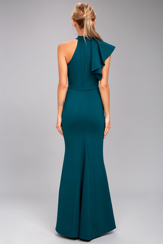 teal maxi
