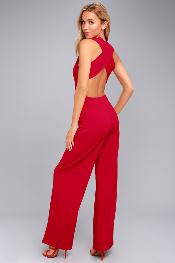 backless jumpsuit