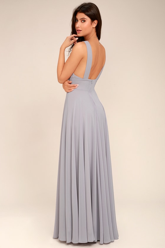 gray maxi