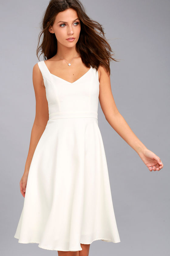 midi skater dress
