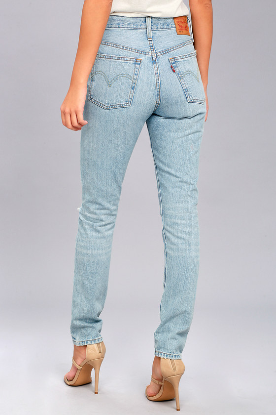 levi's 501 skinny distressed