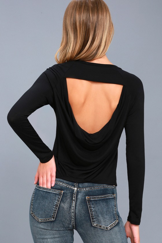 black backless