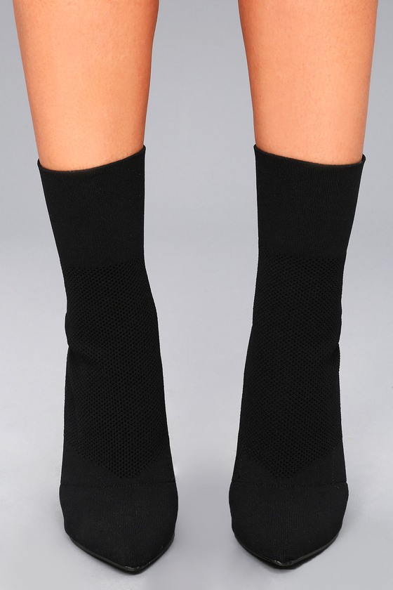 mid calf sock booties