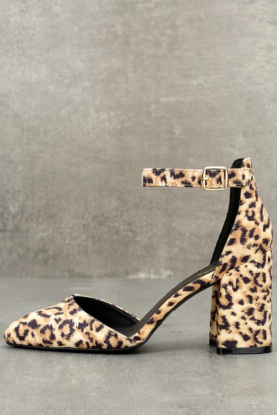 camel ankle strap heels