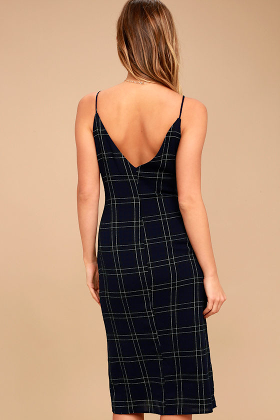 Confident Cutie Spaghetti Ruffled Midi Dress - 2 Colors
