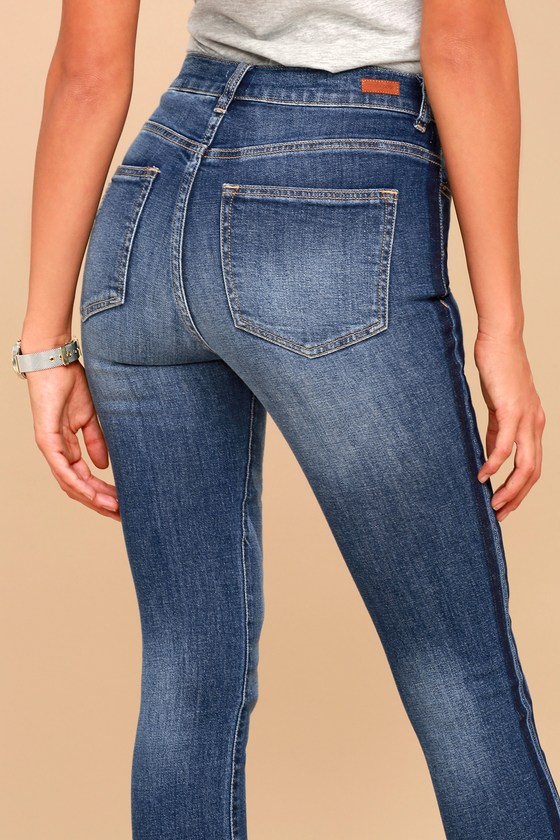 distressed jeans womens high waisted