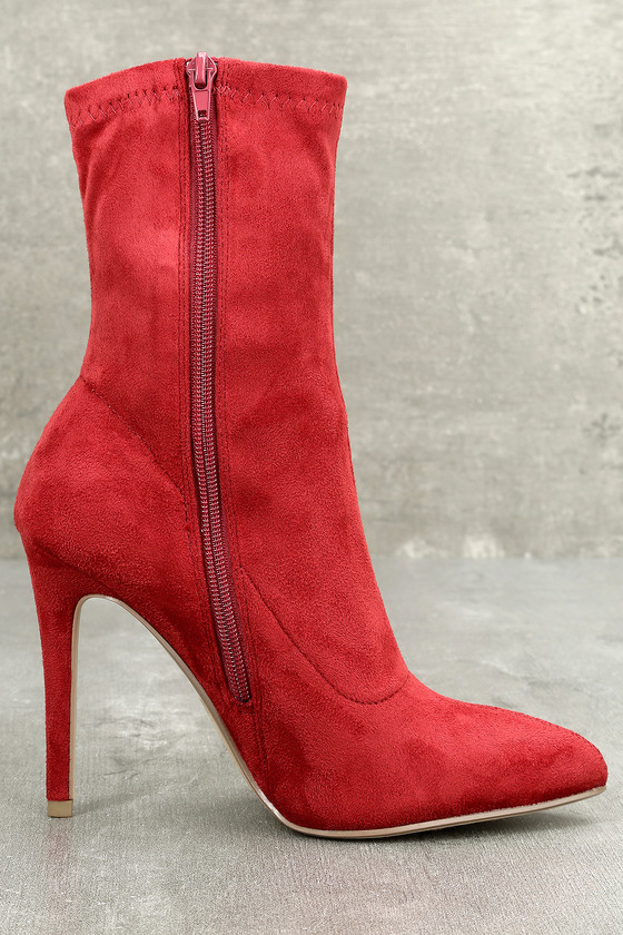 red boots for cheap
