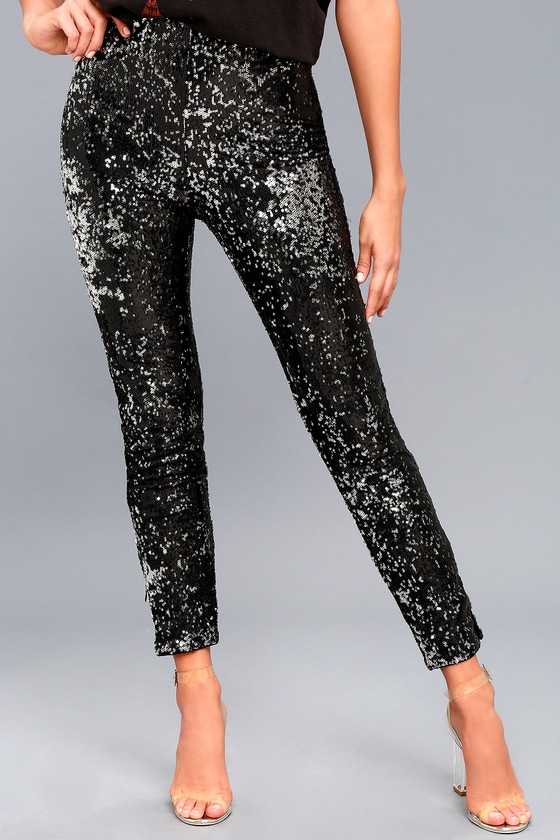 ralph lauren sequin leggings