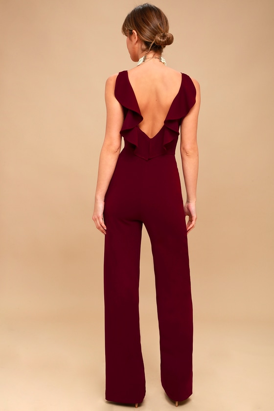 backless jumpsuit