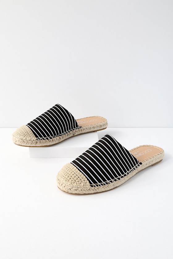 espadrille mules