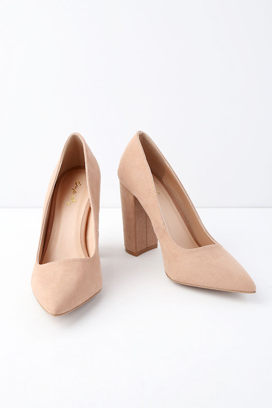 Curly 55 Suede Pumps main image 0