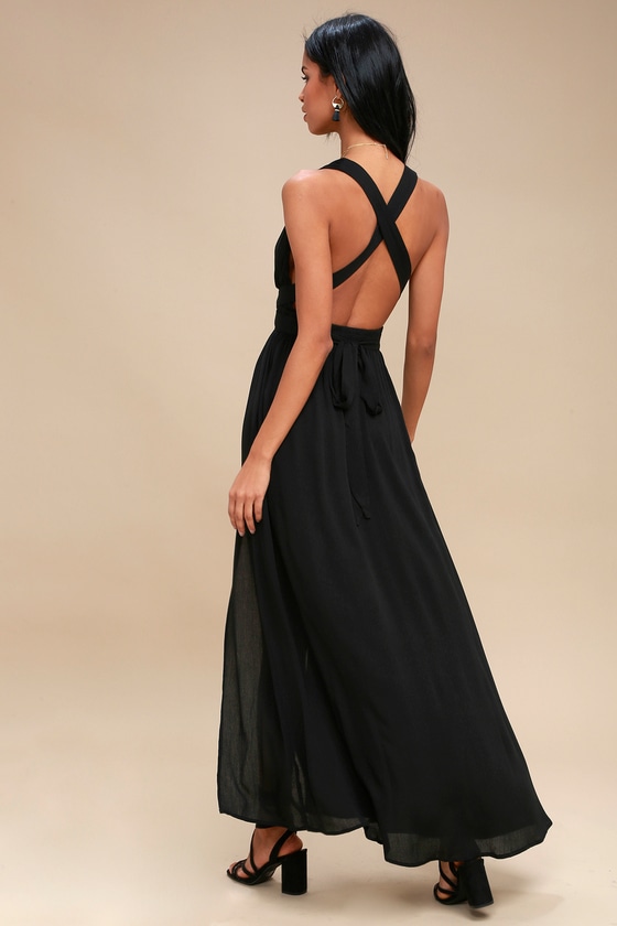 halter maxi