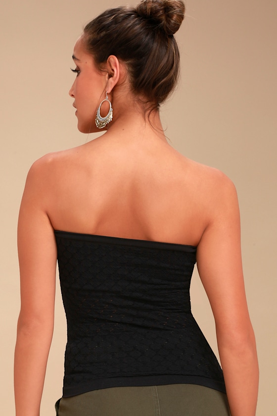 Exquisite slight stretch tube design fuzzy with boned tank top