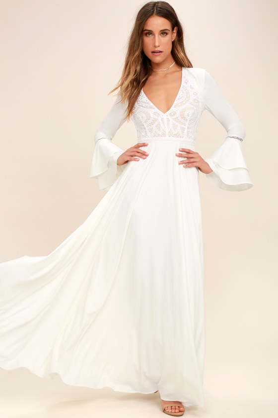 Lace Wedding  Dresses  Gowns  White Bridal  Dresses  Lulus 