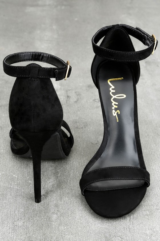 small black heels cheap
