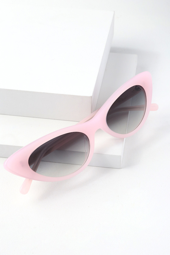 Crap Eyewear The Ultra Jungle Pink CatEye Sunglasses
