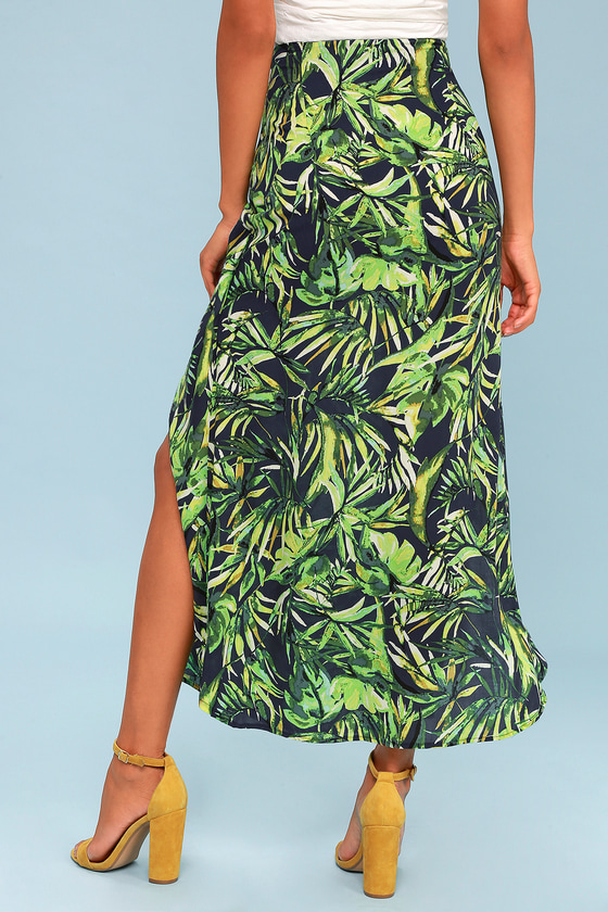 Lucy Love Hyde Beach - Tropical Print Skirt - Maxi Skirt