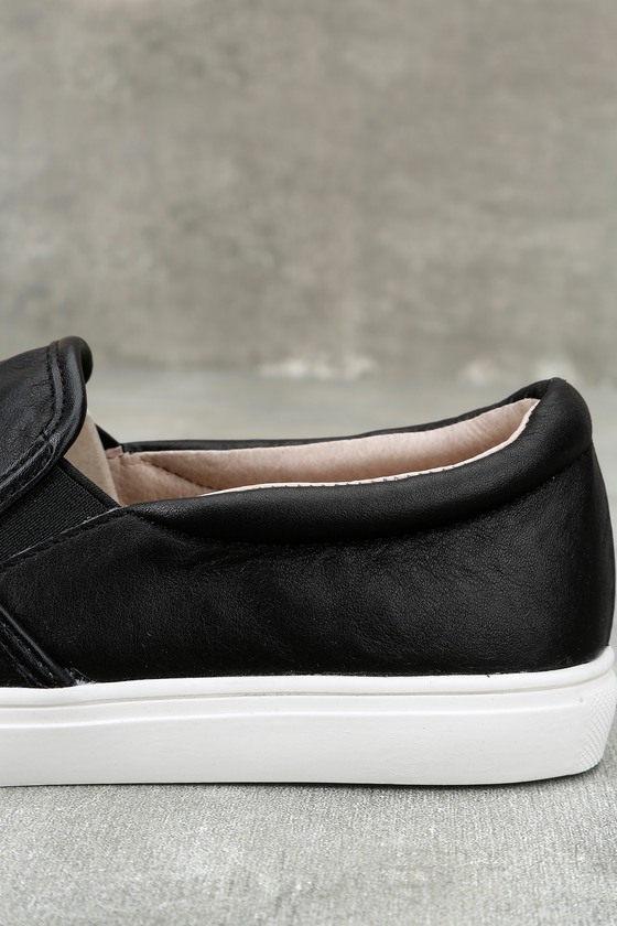 women's black j slides sneakers