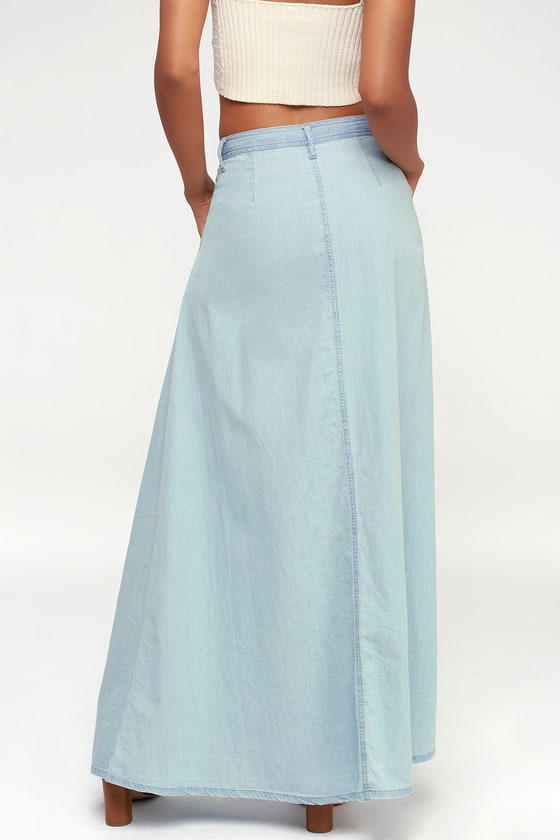 blue life maxi skirt