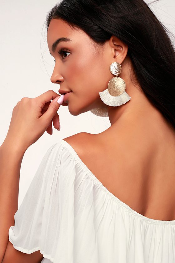 Gold Earrings, Ear Cuffs, Hoop Earrings and Stud EarringsLulus