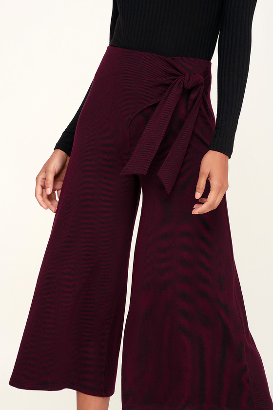 zara burgundy pants