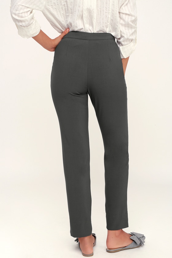 silver grey pants ladies
