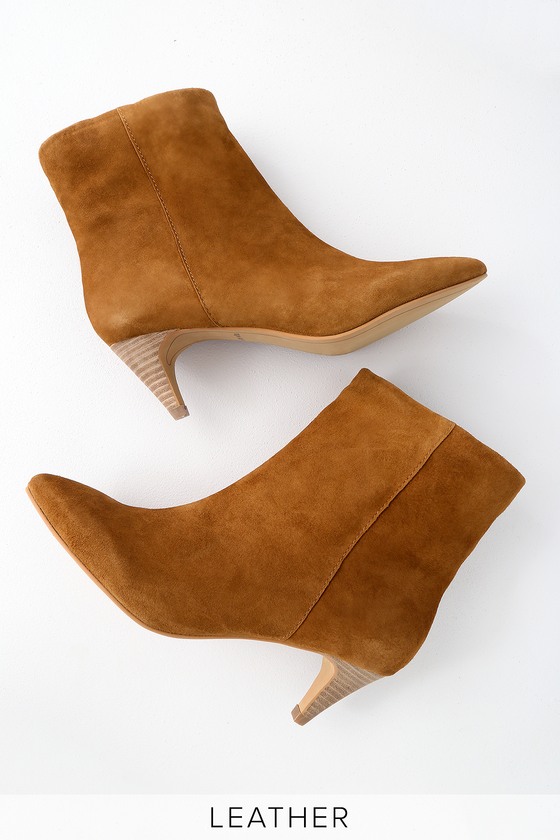kitten heel ankle booties