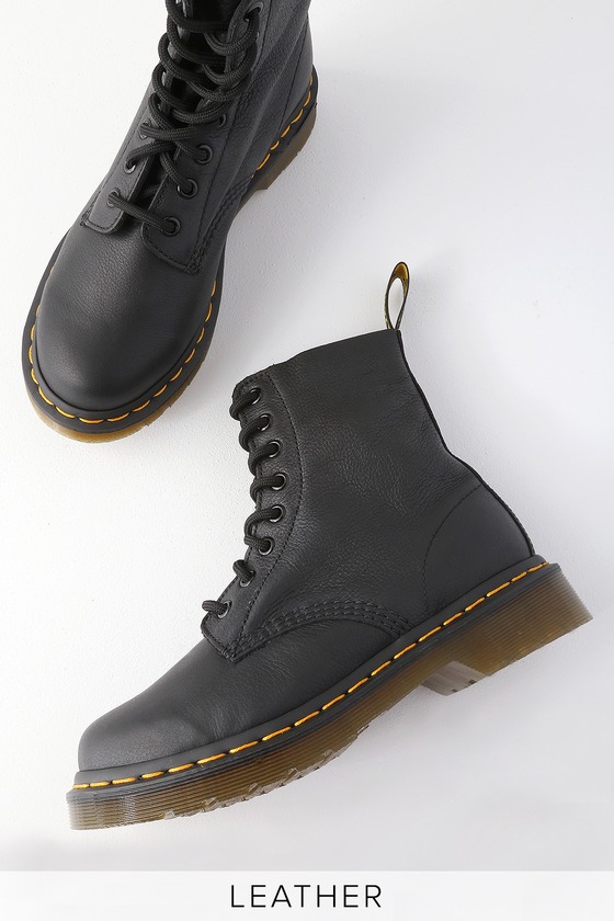 dr martens black 1460 pascal virginia boot