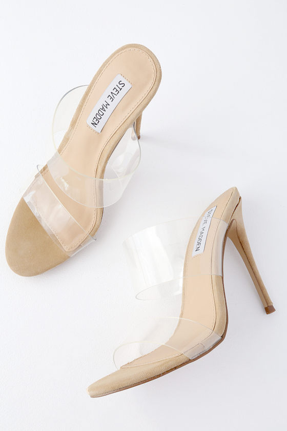 vinyl clear sandals