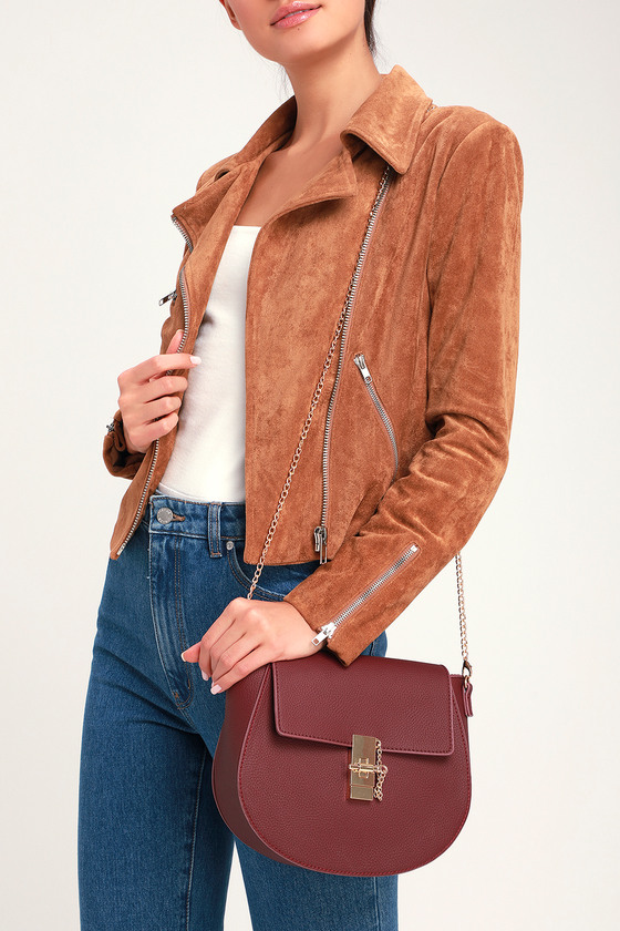 Sincerely Stylish Burgundy Purse