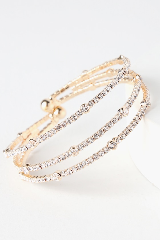lovely gold bracelet cuff