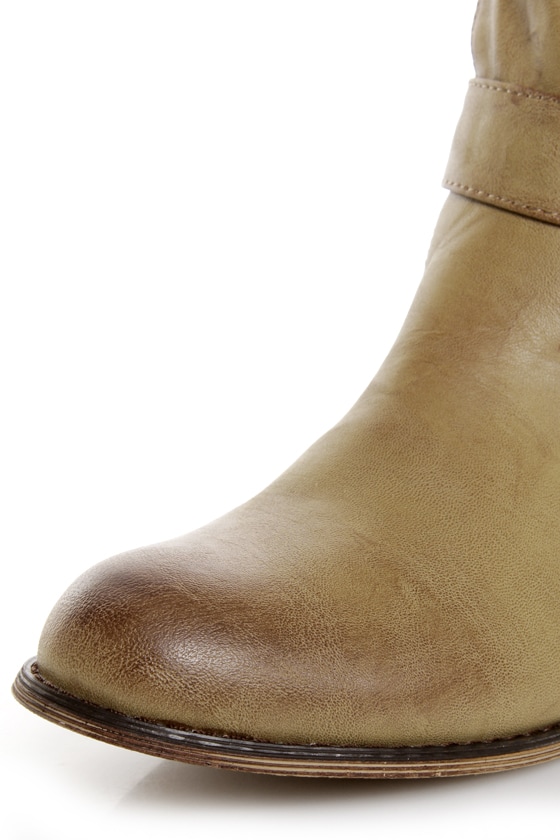riding boots beige