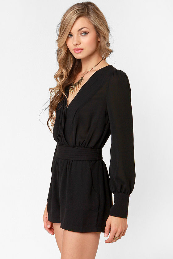 long pants romper