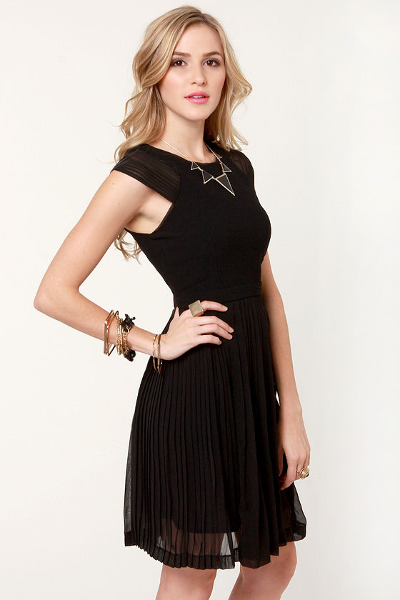 fancy black outfit