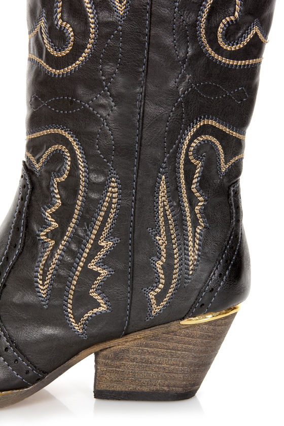 very volatile cowboy booties