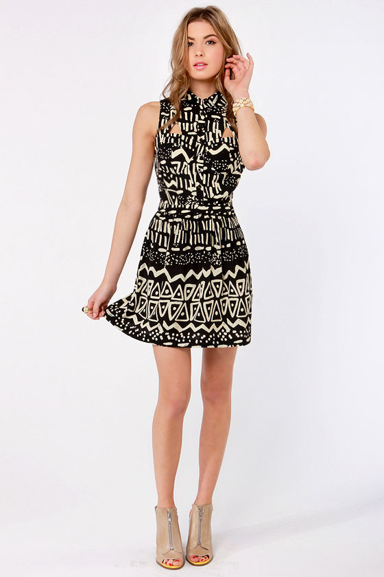 Cute Black Dress Print Dress Batik Dress 40 00 Cute Black Dress Print Dress Batik Dress 40 00