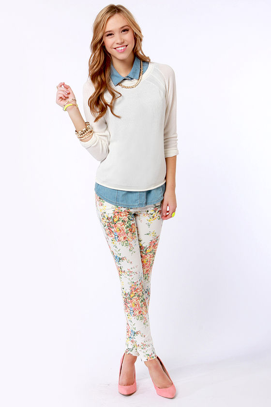 billabong white jeans