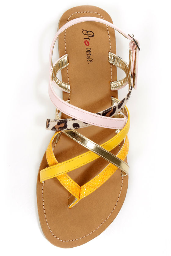 mango strappy flat sandals
